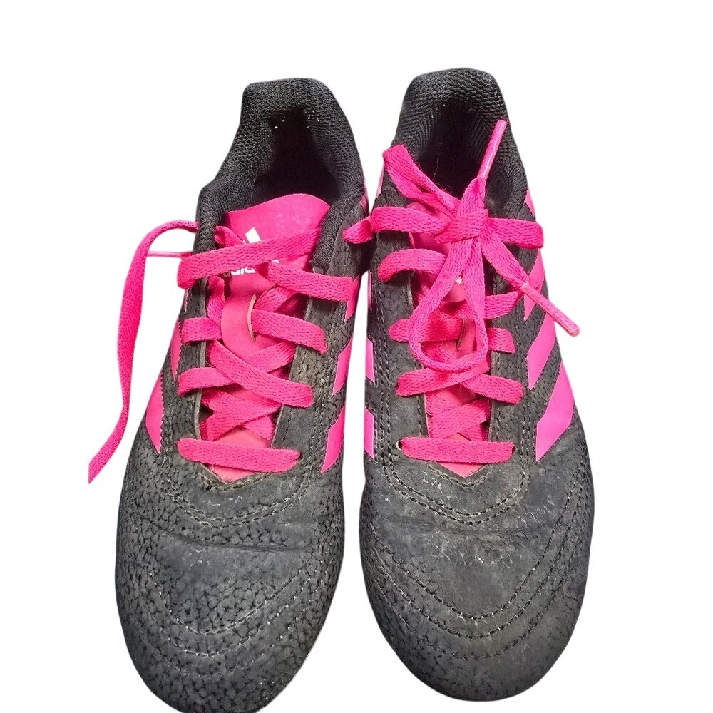 Adidas Copa 19.4 FG Soccer Cleats Black Shock‎ Pink Kids 13K G26368